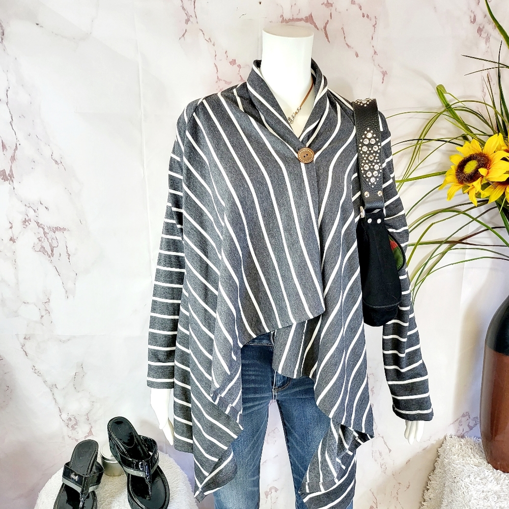 Bobeau convertible wrap cardigan